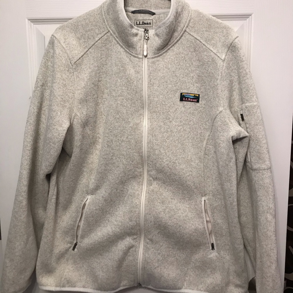 L.L. Bean full-zip fleece jacket